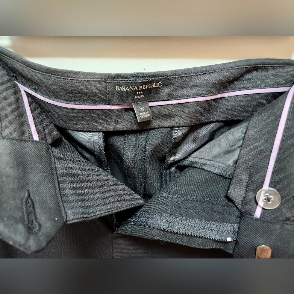 Black suit pants